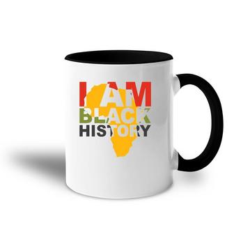 I Am Black History African American Accent Mug | Mazezy