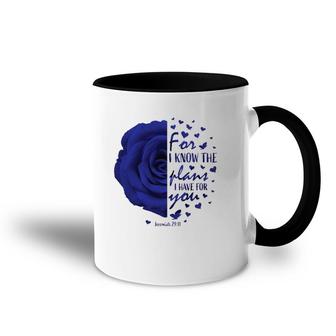 Jeremiah 2911 Gifts Christian Religious Women Mom Her Wife Accent Mug | Mazezy
