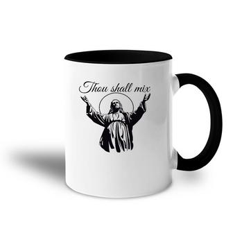 Jesus Thou Shall Mix Accent Mug | Mazezy