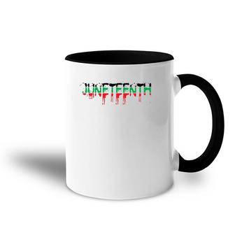 Juneteenth Is My Independence 1865 Women 4Th July Love Accent Mug | Mazezy