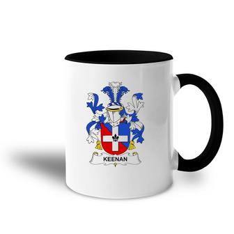 Keenan Coat Of Arms - Family Crest Accent Mug | Mazezy