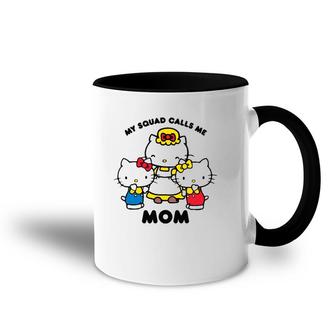 Kitty Mom Squad Mother Gift Accent Mug | Mazezy DE