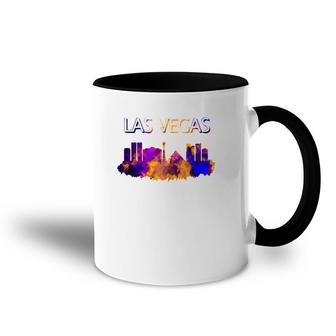 Las Vegas Skyline Cityscape City Metropole Accent Mug | Mazezy UK