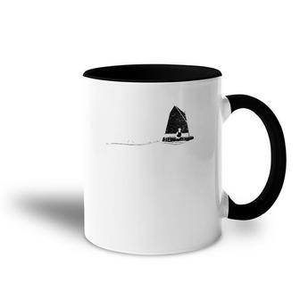 Laser Dinghy Sailing Upwind Speed Sail Boat Optimist Sailor Accent Mug | Mazezy