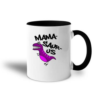 Mama Dinosaurrex Funny Mother's Day Gift Accent Mug | Mazezy