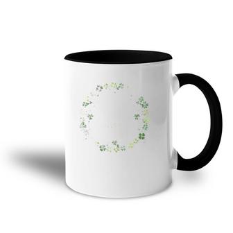 May Your Troubles Be Less Irish Blessing Vintage Distressed Accent Mug | Mazezy