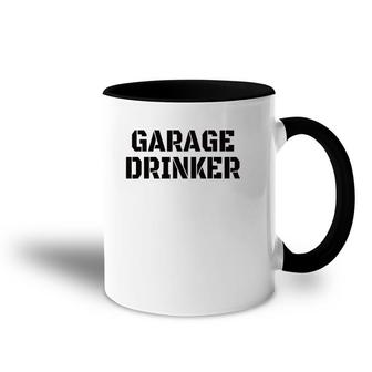 Mens Garage Drinker Humor Gift Vintage Funny Accent Mug | Mazezy