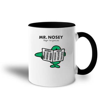 Mr Men Mr Nosey Roger Hargreawes Accent Mug | Mazezy