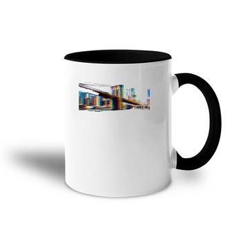 New York City Brooklyn Bridge North America Souvenir Accent Mug | Mazezy