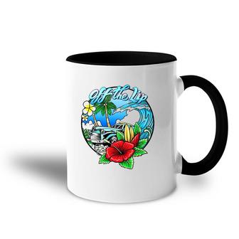 Off The Lip Surf Wagon Accent Mug | Mazezy