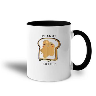 Peanut Butter Jelly Matching BFF Best Friend Accent Mug - Seseable