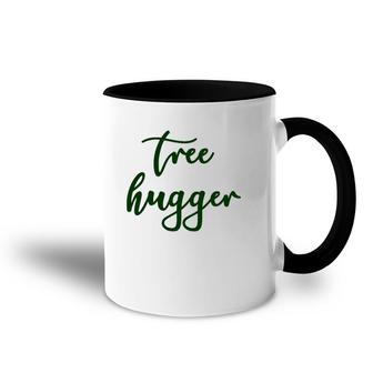 Poison-Ivy Tree Hugger Nature Lover Environmentalist Green Accent Mug | Mazezy AU