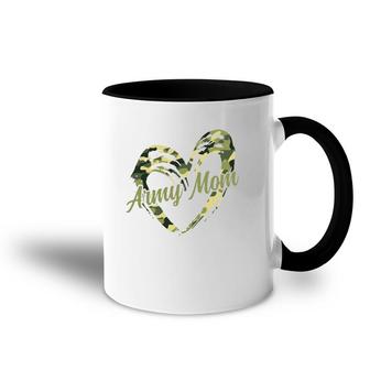 Proud Army Mom Military Mother Camouflage Apparel Accent Mug | Mazezy