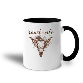 Ranch Wife Country Mama Tried Rodeo Music Outlaw Hippie Barn Accent Mug | Mazezy
