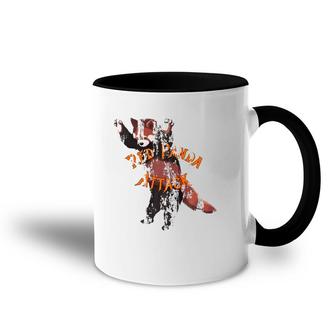 Red Panda Attack You Will Know Us By Our Cuteness Accent Mug | Mazezy