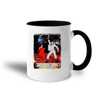 Retro Saturday Vintage Night Love Musical Films Arts Fevers Accent Mug | Mazezy
