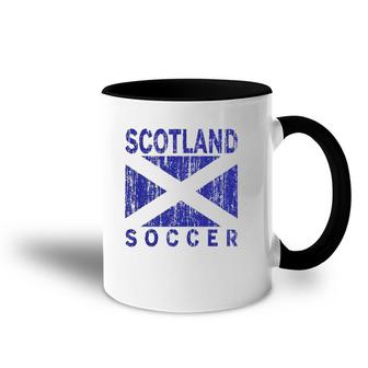Scotland Soccer Scottish Flag Football Accent Mug | Mazezy