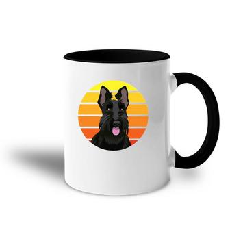 Scottish Terrier Dog Lover Gift Accent Mug | Mazezy