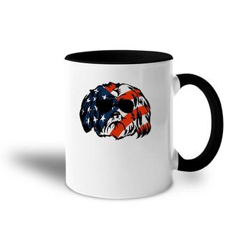 Shih Tzu Dog American Flag 4Th Of July - Dog Lover Gift Accent Mug | Mazezy