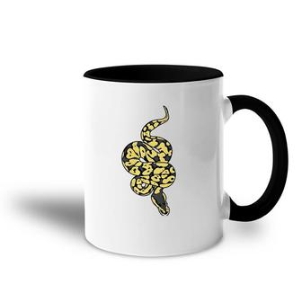 Snake Lover Reptile Cute Baby Ball Python Funny Noodle Accent Mug | Mazezy