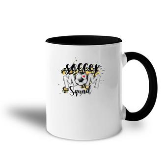 Soccer Mom Squad Mother's Day Leopard Accent Mug | Mazezy