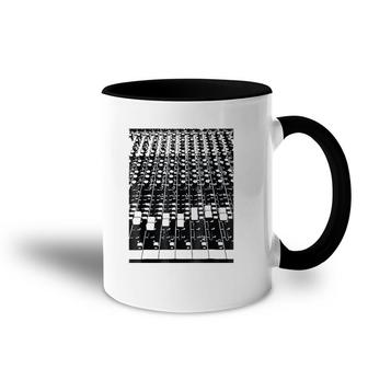 Sound Engineer Designer Dj Music Producer Mix Board Accent Mug | Mazezy