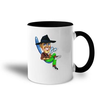 Spoon Man The Perfect Gift For All Musical Spoon Players Accent Mug | Mazezy