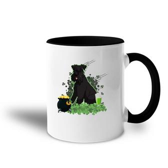 St Patrick's Day Kerry Blue Terrier Dog Accent Mug | Mazezy