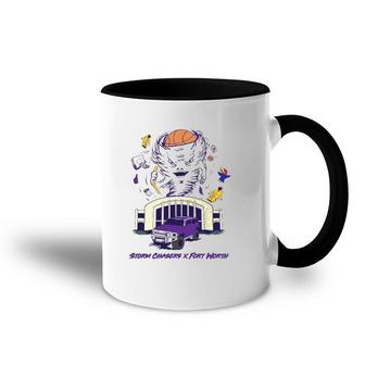 Storm Chasers X Fort Worth Basketball Accent Mug | Mazezy