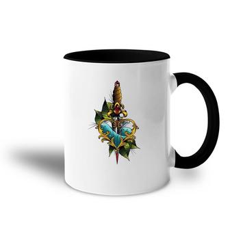 Tattoo Style Apparel Custom Designed Apparel Accent Mug | Mazezy