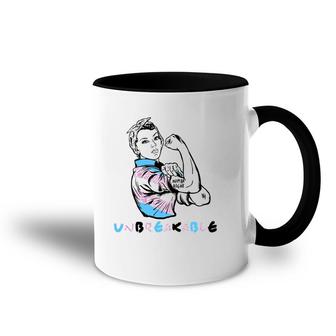 Trans Transgender Human Rights Unbreakable Cool Lgbt Gift Accent Mug | Mazezy