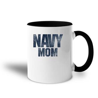 US Navy Mom Mother's Day Accent Mug | Mazezy DE