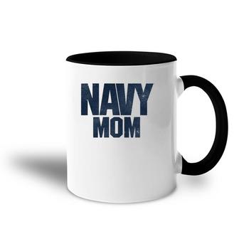 Us Navy Mom Vintage Accent Mug | Mazezy