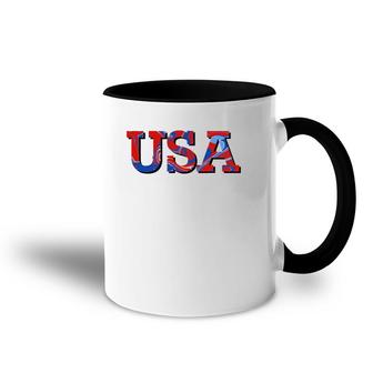 Usa July 4Th Fourth Patriotic United States Of America Accent Mug | Mazezy