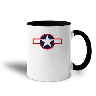 Usaf Air Force Roundel 1943 Ver2 Accent Mug | Mazezy
