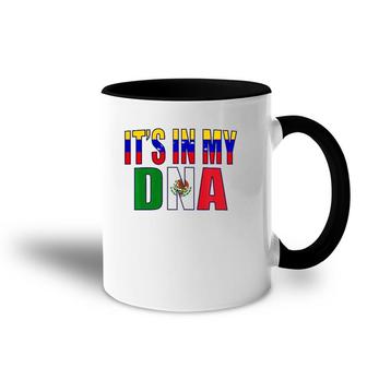 Venezuelan And Mexican Mix Dna Perfection Heritage Accent Mug | Mazezy