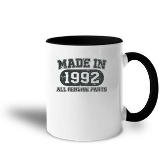 Vintage 1992 Humor 30 Years Old Bday Men Women 30Th Birthday Accent Mug | Mazezy