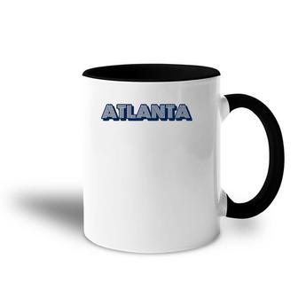 Vintage Atlanta Retro Throwback Accent Mug | Mazezy