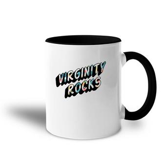 Virginity Mens & Womens Rocks Original Trendy Summer Pattern Accent Mug | Mazezy
