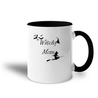 Witchy Mom Witchy Mama Witchy Mama Accent Mug | Mazezy