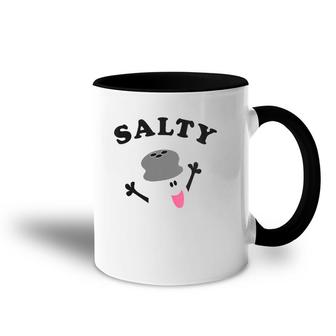 Womens Blues Clues Classic Blue Salty Salt Shaker Accent Mug | Mazezy