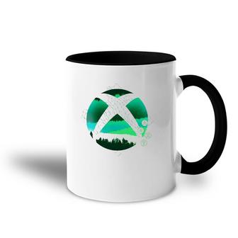 Xbox Terrain Grid With Buttons Accent Mug | Mazezy