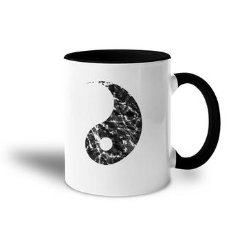 Yin Looking For Yang Matching Couple Valentine's Day Love Zip Accent Mug | Mazezy