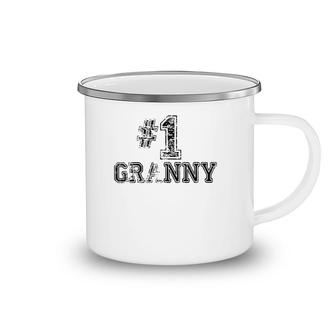 1 Granny - Number One Sports Mother's Day Gift Camping Mug | Mazezy