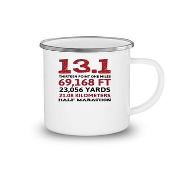 131 Miles Half Marathon Running Camping Mug | Mazezy