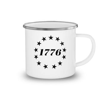 1776 Flag Camping Mug | Mazezy