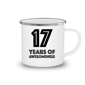 17Th Birthday Gift Age 17 Seventeen Years Old Boy Girl Camping Mug | Mazezy