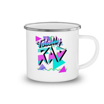 1980'S-Style Totally Rad 80S Casual Hipster V101 Ver2 Camping Mug | Mazezy