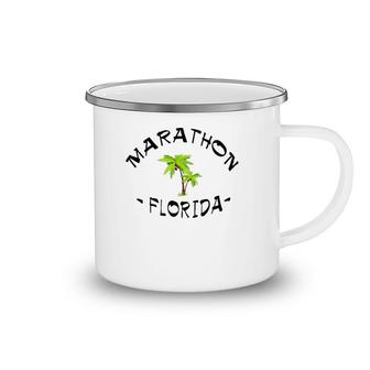 2 Sided Marathon Florida Key Island Vacation Gift Camping Mug | Mazezy