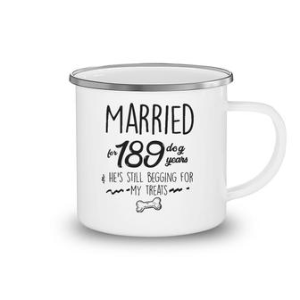 27 Yrs Anniversary Gift 27Th Wedding Anniversary For Her Camping Mug | Mazezy
